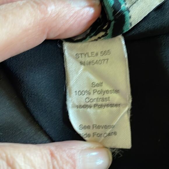 Cabi #565 Buchanan Mixed Print Stripe Leopard Animal Print Tank Size S - Picture 7 of 7